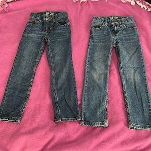 Boys Wonder nation jeans 2 pairs